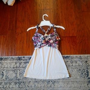 Lululemon wrap butterfly design top